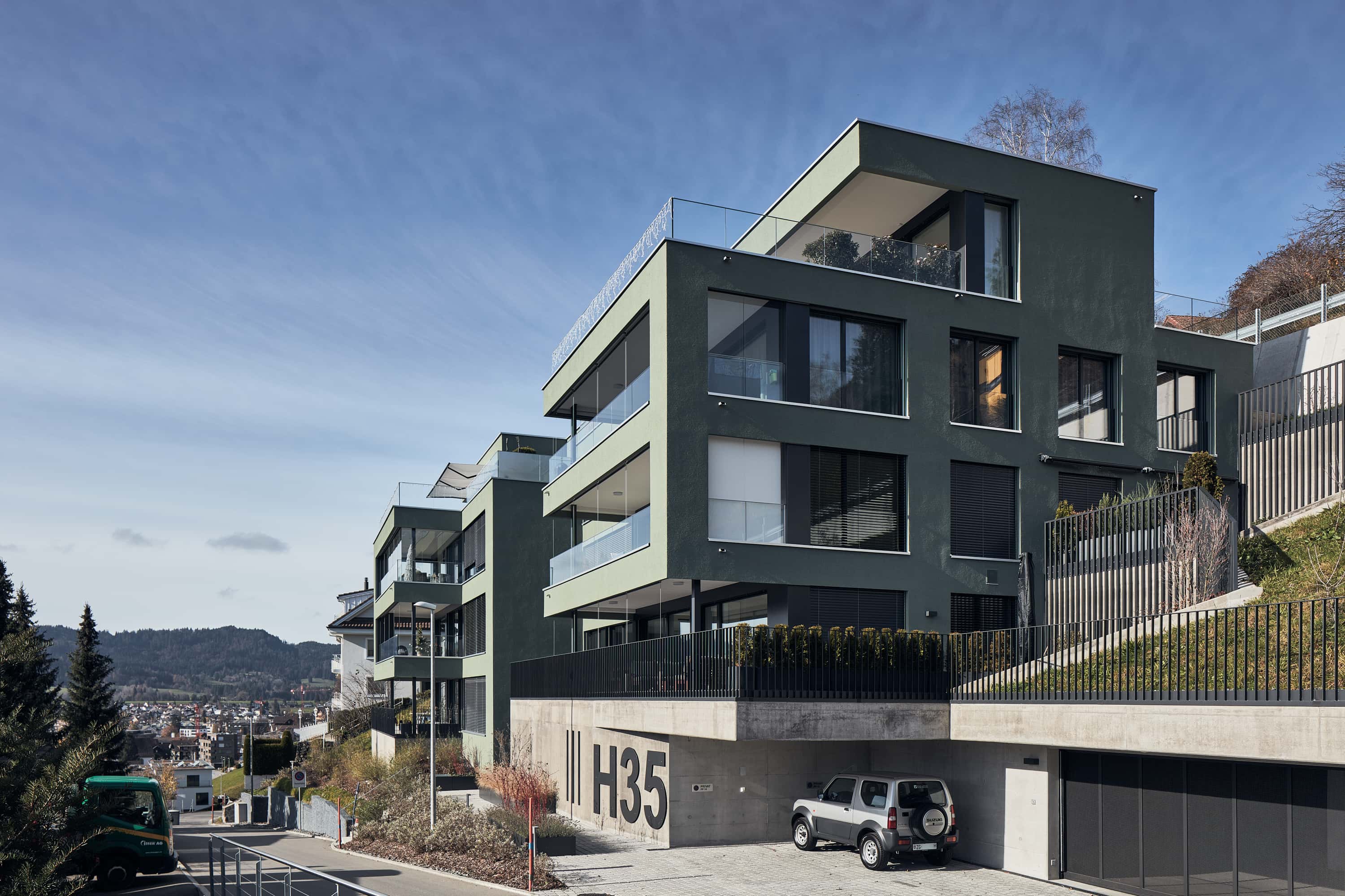 Seitenfassade